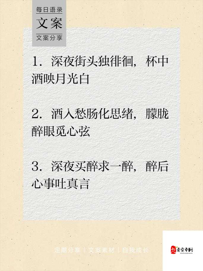 我再也不愿见你在深夜里买醉是什么歌，从资源管理到生活启示
