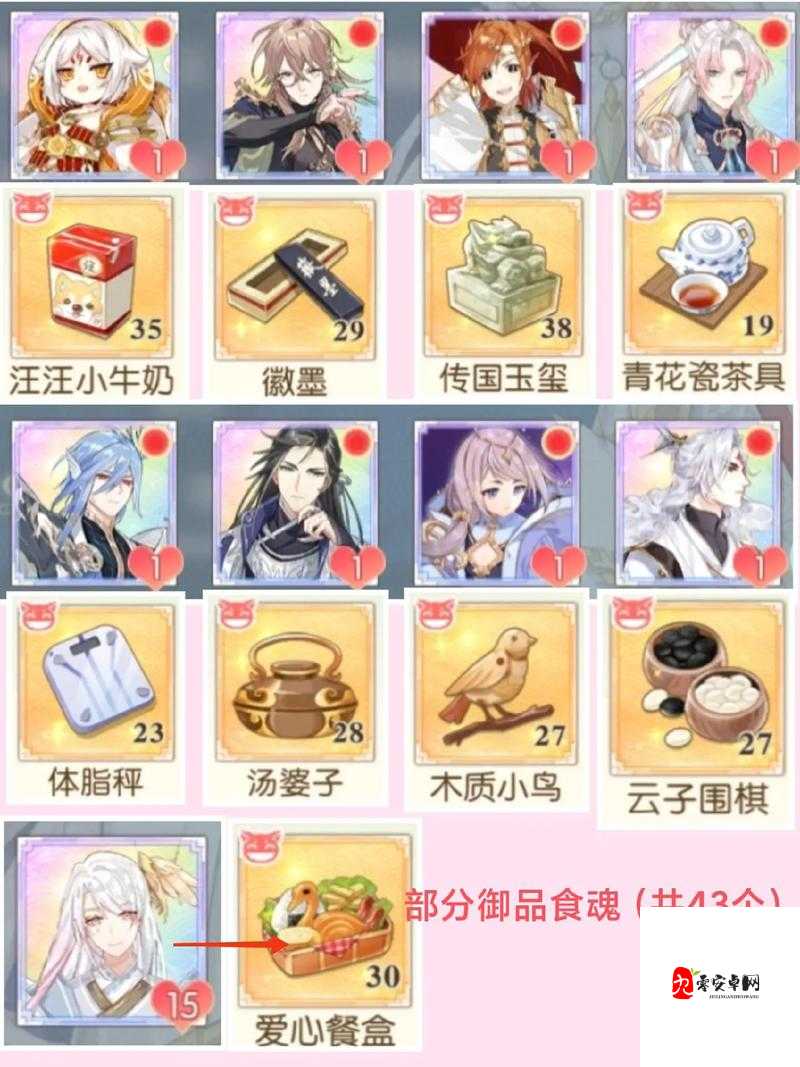 食物语礼物攻略，资源管理的艺术