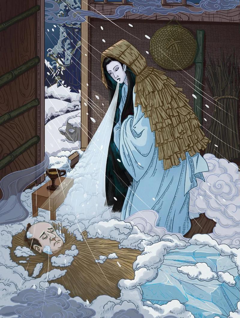 雨中迷雾，百鬼夜行，一幅图背后的奇幻遐想