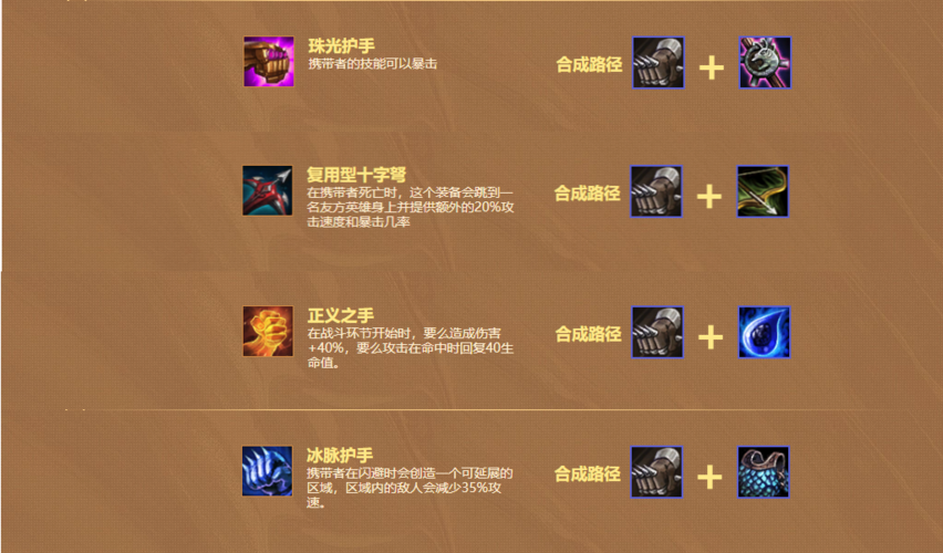 云顶之弈复用型十字弩，合成攻略与实战奇效