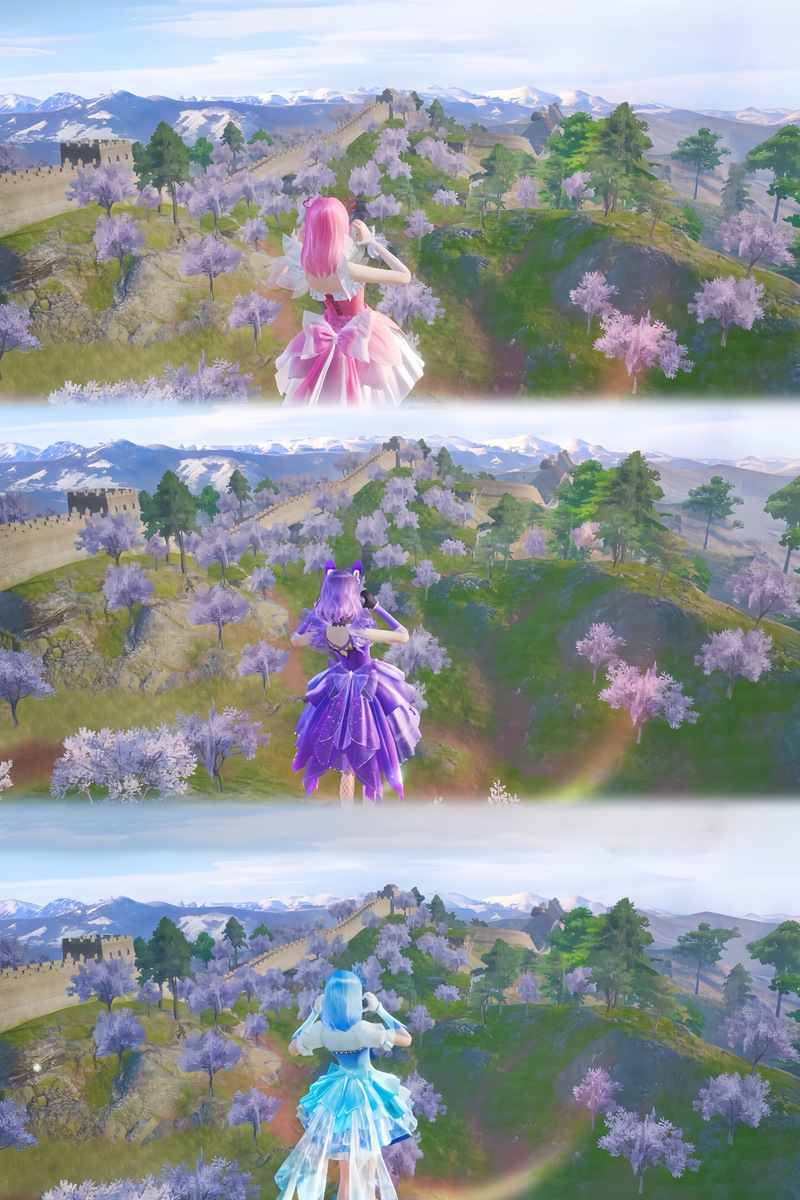 和平精英枫叶林秋千，静谧中的浪漫打卡地