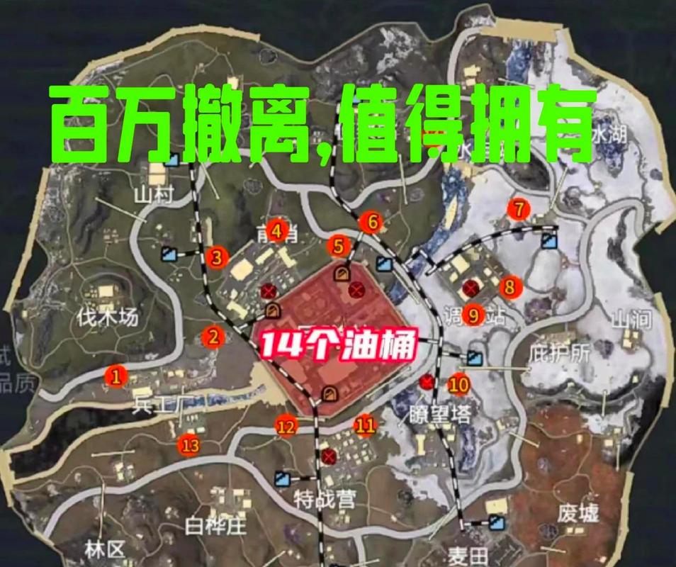 和平精英油桶，引爆战场的秘密武器