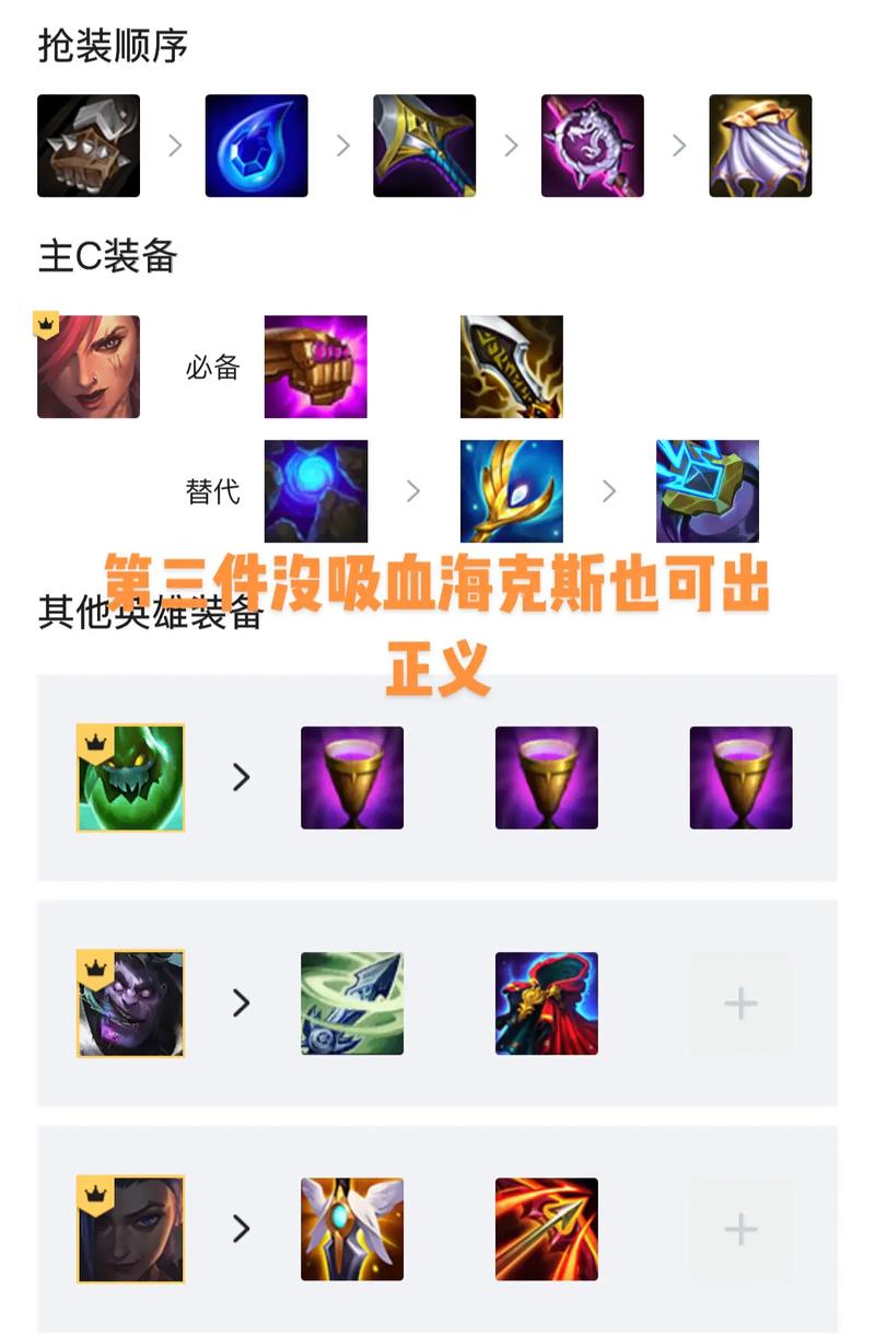 云顶之弈蔚装备搭配的深度解析