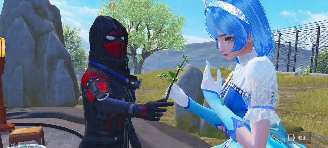 和平精英桂花树探秘，中秋月兔模式下的独特风景