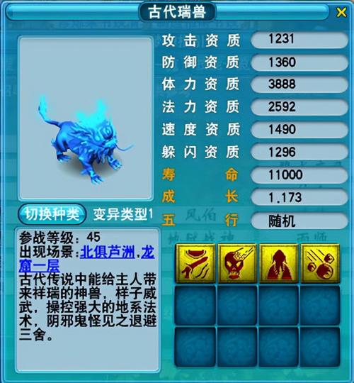 梦幻西游三维版瑞兽值得培养吗，资源管理视角下的深度解析