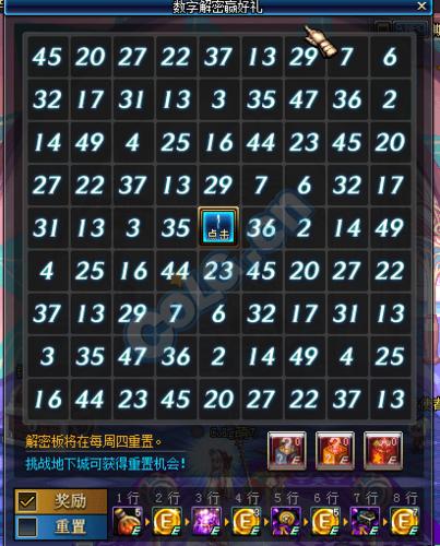 DNF8月19日每日一题答案揭秘，解密板上的数字奥秘