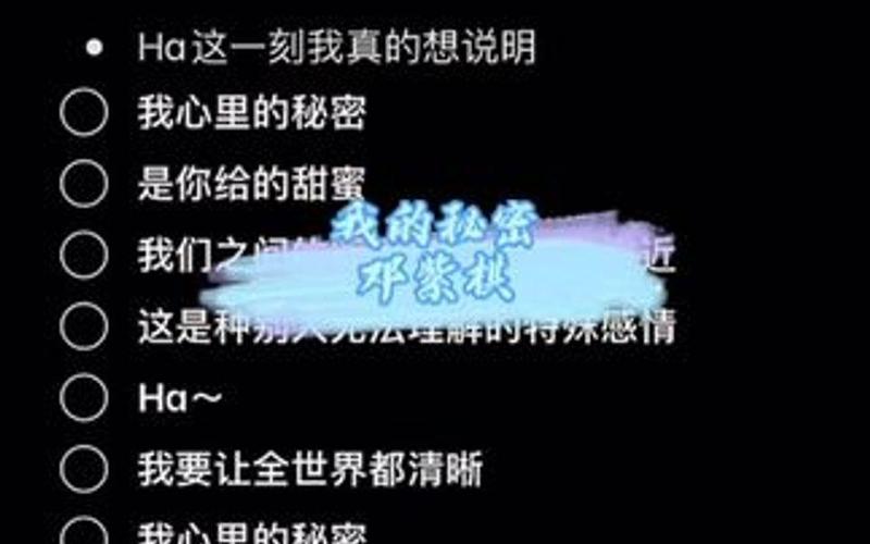 我是你的秘密是你给的甜蜜什么歌，在资源管理中的隐喻与策略