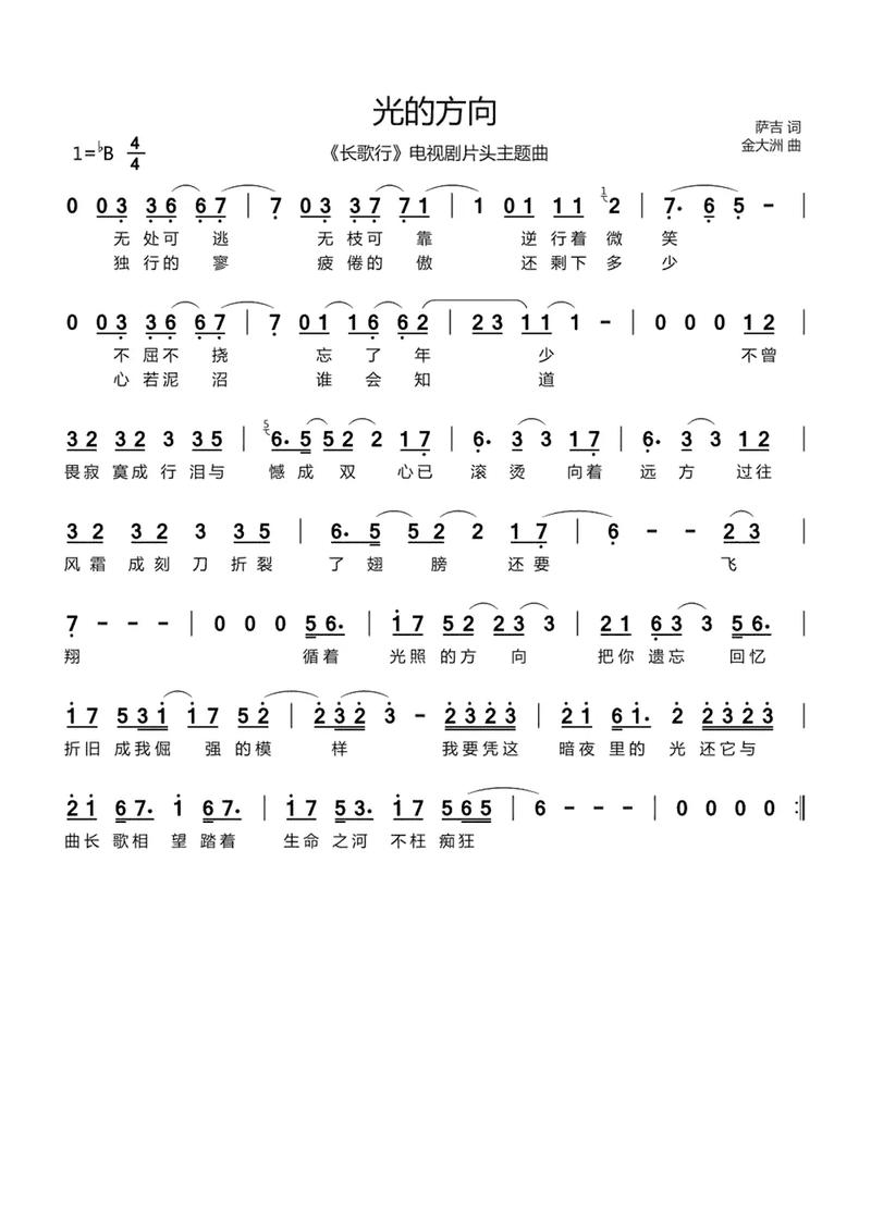 抖音上懵懵懂懂摸索光线的方向这句歌词，出自张碧晨演唱的光的方向。这首歌自发布以来，就以其深刻的歌词和动人的旋律赢得了广泛的关注和喜爱。以下是对光的方向的详细解读，以及与之相关的一些分析和思考。