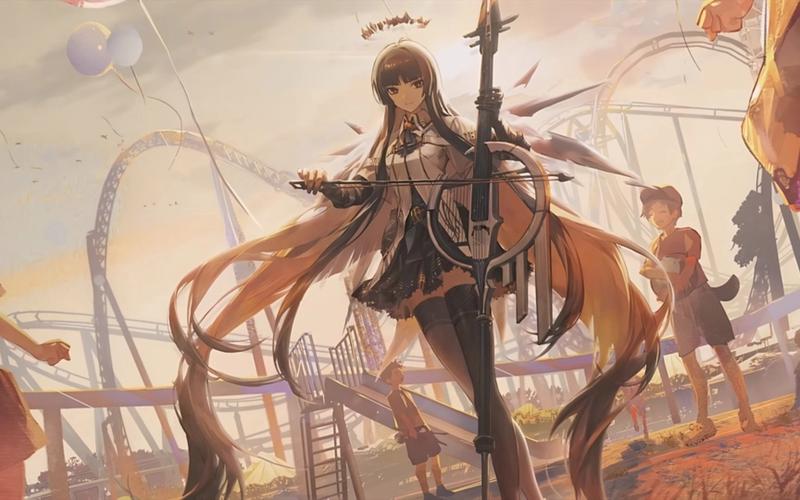 明日方舟梅尔精二立绘，资源管理的艺术与策略