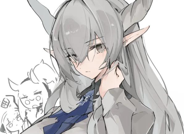 明日方舟闪灵精二立绘，资源管理的艺术与策略