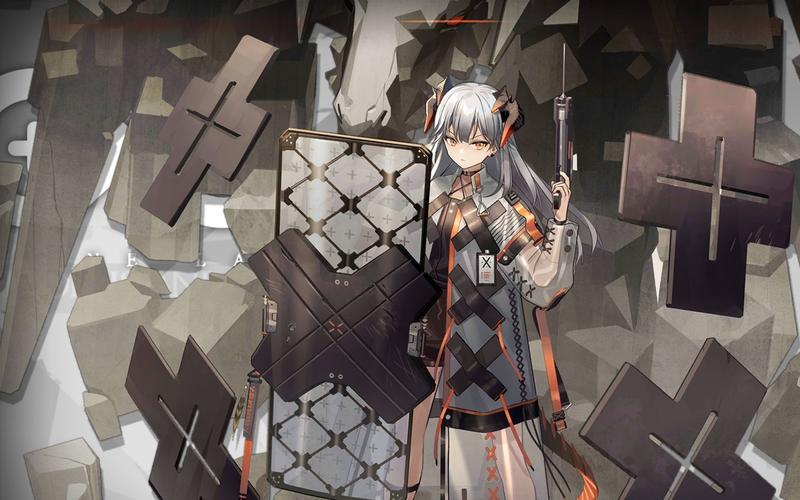 明日方舟，塞雷娅精二立绘的深度解析与艺术欣赏