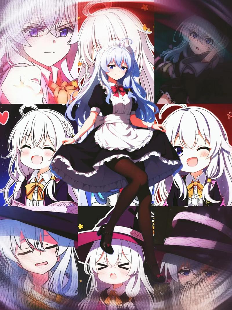 纯白魔女，探索幻想世界的二次元之旅