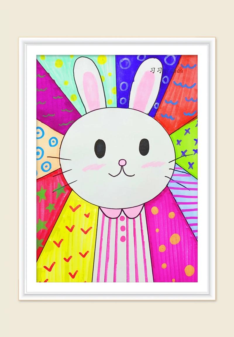 小白兔美术画画图片大赏，精美画作等你来欣赏，一起感受艺术魅力或者探索小白兔美术画画图片的奇妙世界，精彩作品逐一呈现，不容错过或者小白兔美术画画图片精彩集合，究竟有哪些独特风格画作？快来一探究竟