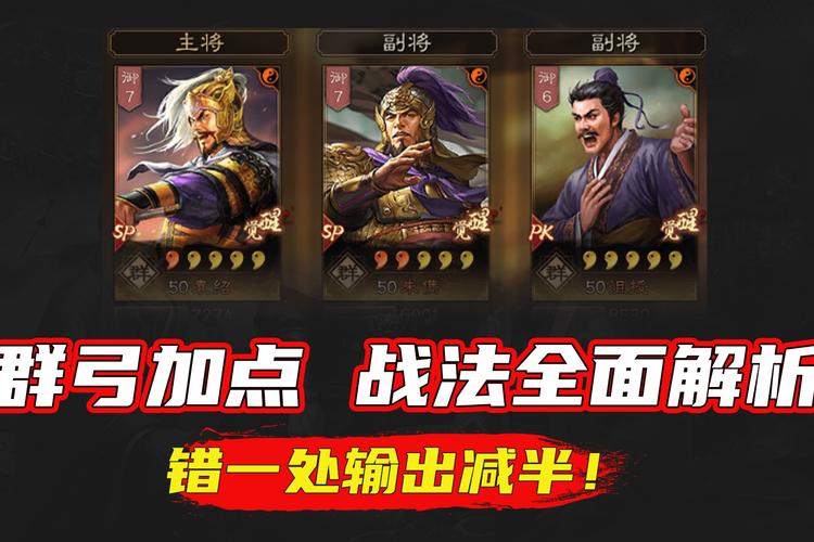 三国志战略版群弓最强阵容与搭配指南