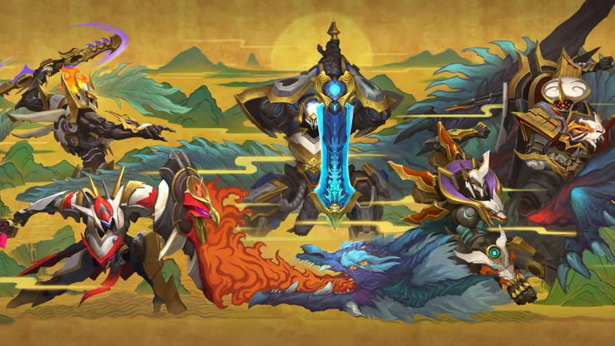 LOL神兵降世恭贺新春活动，资源管理视角下的皮肤抽取策略