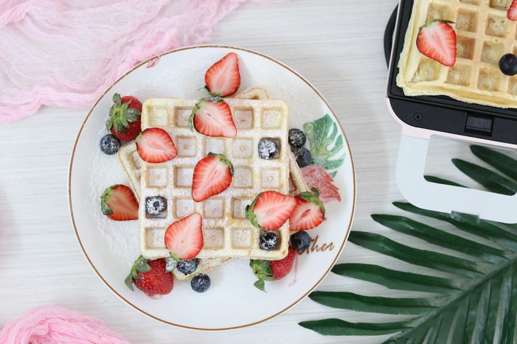 创意蛋糕店华夫饼配方分享，华夫饼制作方法一览