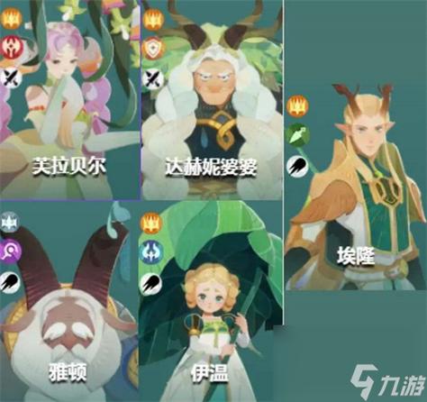 剑与远征绿裔英雄强度榜与绿裔种族塔5人阵容推荐