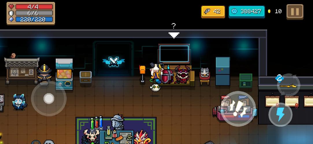 元气骑士2.5版本客厅攻略，客厅设施位置说明