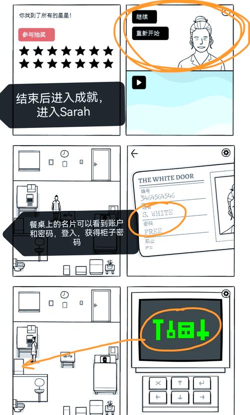 白门第四天用户和密码是什么？TheWhiteDoor攻略