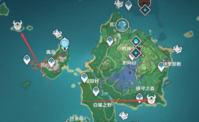 原神稻妻12大藏宝地全解析，手把手教会你轻松找到宝藏！