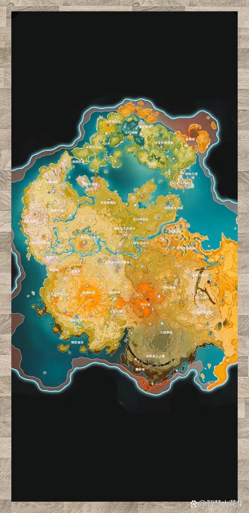 原神超全稀有资源地图！这30个隐藏点位让你效率翻倍！